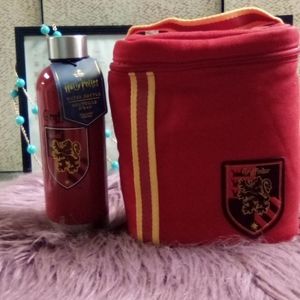 Gryffindor Water Bottle and Lunchbox set